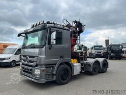 MERCEDES-BENZ Actros 2546 L 6x2  SZM / Kran HMF 1444 faltbar