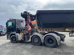 MERCEDES-BENZ Actros 2546 L 6x2  SZM / Kran HMF 1444 faltbar