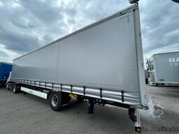 KRONE 1-ACHS AUFLIEGER, HECKABSTüTZUNG XL ZERTIFIKAT, EDSCHA-VERDECK,