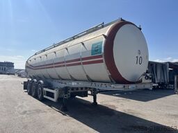 Tankauflieger MENCI LEBENSMITTELTANK ISOLIERT, 3 KAMMERN, 34000L LIFTACHSE,   BPW-ACHSEN,