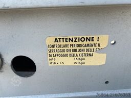 MENCI LEBENSMITTELTANK ISOLIERT, 3 KAMMERN, 34000L LIFTACHSE,   BPW-ACHSEN,