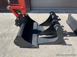 KUBOTA U36 minigraver NIEUW €655 LEASE