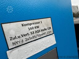 BOGE S 160 (160kW, 20.7 m³/min, 13 bar)