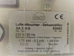 A+H Luftentfeuchter Dehumitiser - Luchtbevochtiger Type : DA