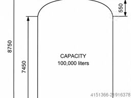 Stainless steel tank 50ton-400ton