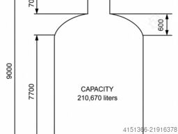 Stainless steel tank 50ton-400ton