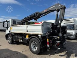 IVECO EuroCargo 180 E 28 KIPPER Kran HIAB 108ES-3*FUNK