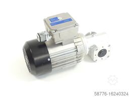 Rexroth MNR: 3 842 547 992 Motor 3842548306 SN:B15390136 + Aufsteckgetriebe