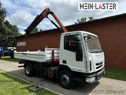 IVECO ML75E16 3 S-Kipper Kran PK  9,4m-550 kg Greifer