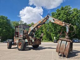  Craiova IH Radbagger ( Romania ) mit 2 Schalengr