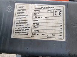 ATLAS 160W BLUE  Umschlagbagger