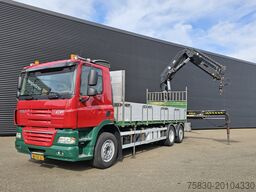 DAF CF 85.410 6x2 / HIAB 35 t/m crane / kran + REMOTE