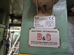 B&C Schlauchbeutelmaschine, Latz Paletti CV 4080