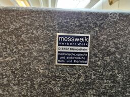 Messwelk Messplatte