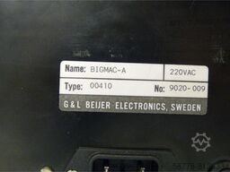 Mitsubishi Beijer Bigmac-A 00410 Bedienpanel