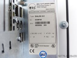 MSC DIALOG 6 - K . 6309F48 SN:0533009.003 !