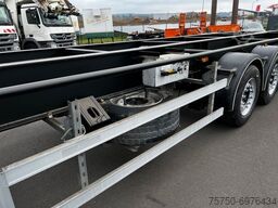  H&W 3- Achs Auflieger für Presscontainer