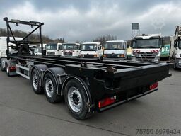  H&W 3- Achs Auflieger für Presscontainer