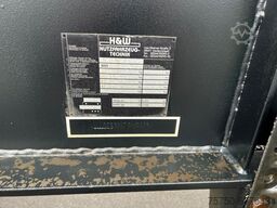  H&W 3- Achs Auflieger für Presscontainer
