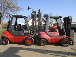 Linde H25 + H30D - Triplex-Freihub + Seitenschieber