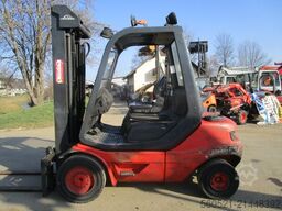 Linde H25 + H30D - Triplex-Freihub + Seitenschieber