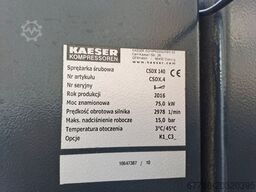 Kaeser CSDX 140, 75 kW, 13 bar, 2016