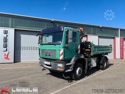 MAN TGM 18.280 4x4 BB*Terex-Kran*Meiller-Kipper*