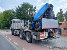 MAN TGS 41.440 8x4 open laadbak + kraan