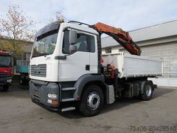 man TGA 18.310 LL Wechselsystem Kipper Kran/Absetzer