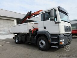 man TGA 18.310 LL Wechselsystem Kipper Kran/Absetzer