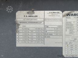 meiller Thermomulde Stahl 23,10 m³, Liftachse
