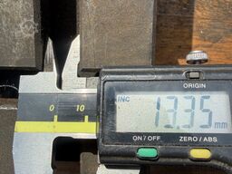 Stol teowy modularny plyta zaciskowa 77x40 cm Stol teowy modularny plyta zaciskowa 77x40 cm