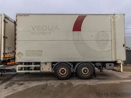 LECITRAILER R20S + DHOLLANDIA A COLONNE 2TON