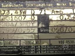 SEW-EURODRIVE R73,43WD71A-6
