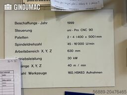 HELLER MC 16 with pallet pool