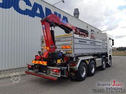 Scania R 520 B8x4HA 3-S-Kipper HMF 2820