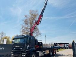 IVECO Stralis X-Way 360 6x4 Pritsche Kran 23m AHK