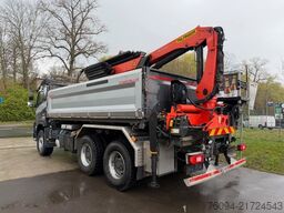 VOLVO FMX 420 Kipper 6x4 Kran 18m FUNK Bordmatik