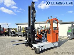 Hubtex DQ45G DUPLEX 5000 FORK-POSITIONER CABIN