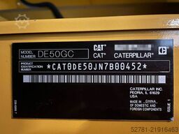 Caterpillar DE50GC - 50 kVA Stand-by Generator Set - DPX-18205