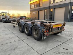 Van Hool Container Chassis / 2x Extendable / BPW / 45FT