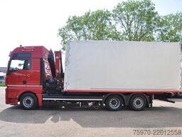 MAN TGX 26.480 XXL 6X2 HMF 2620 CRANE + BDF BODY + ...