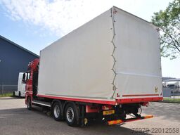 MAN TGX 26.480 XXL 6X2 HMF 2620 CRANE + BDF BODY + ...