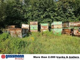  Absetzcontainer div. ca. 5m³ - 20m³ offen sowie