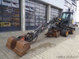 VOLVO EW60E Powertilt + Löffelpaket Klima Mobilbagger