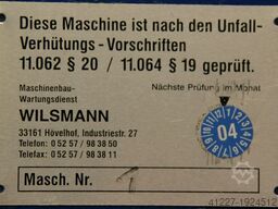 Wilsmann Versuchpresse
