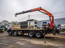RENAULT KERAX 370 + PALFINGER 15T/M+2EXT.