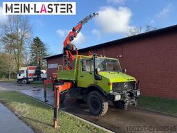 UNIMOG U 1650 PK 10500 Kran 15 m max. 3,9 t Seilwinde