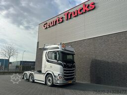 Scania S650 V8  A6X2NB  SPECIAL INTERIOR TREKKER MET H...