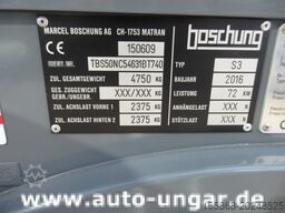 Boschung S3 Kehrmaschine urban sweeper Wildkraut